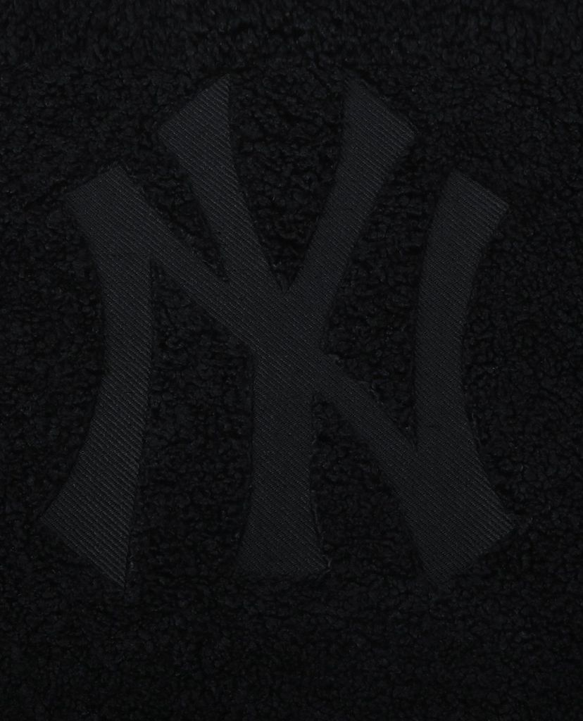 MLB - Áo khoác lông nữ cổ cao tay dài Fleece Big Logo