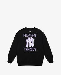 MLB - Áo sweatshirt tay dài cổ tròn PLAY Pixel Logo