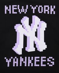 MLB - Áo sweatshirt tay dài cổ tròn PLAY Pixel Logo