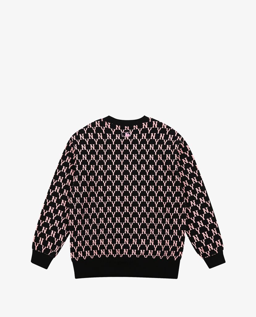 MLB - Áo sweatshirt tay dài cổ tròn Monogram Allover