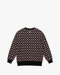 MLB - Áo sweatshirt tay dài cổ tròn Monogram Allover