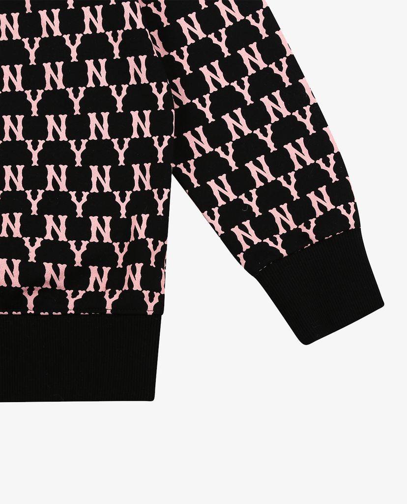 MLB - Áo sweatshirt tay dài cổ tròn Monogram Allover