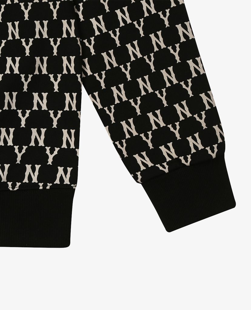 MLB - Áo sweatshirt tay dài cổ tròn Full Side Monogram Overfit