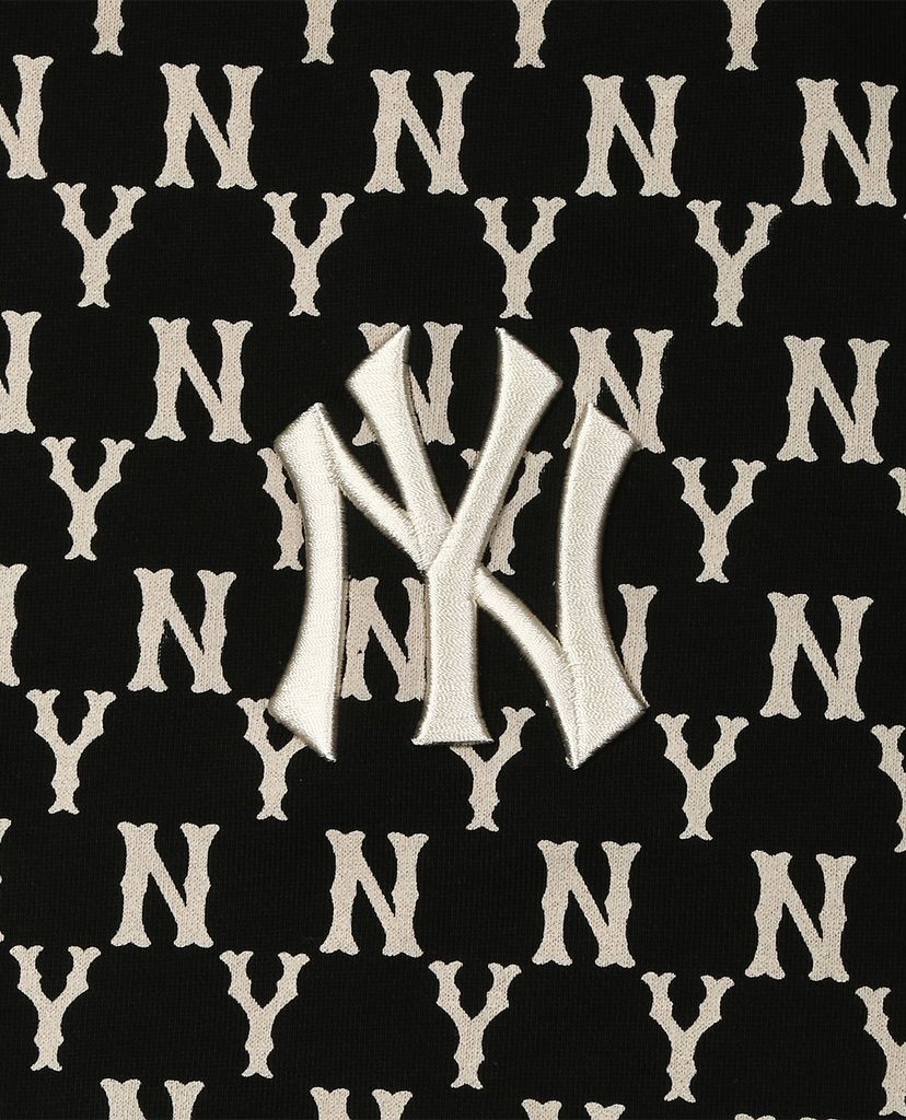 MLB - Áo sweatshirt tay dài cổ tròn Full Side Monogram Overfit