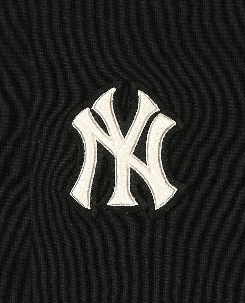 MLB - Đầm midi phối mũ phom suông tay dài Overfit