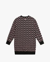 MLB - Đầm mini phom suông tay dài Monogram