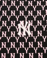 MLB - Đầm mini phom suông tay dài Monogram