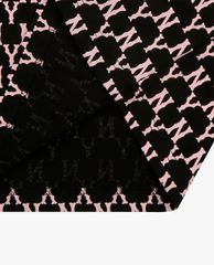 MLB - Đầm mini cổ tròn ngắn tay phom suông Monogram Allover