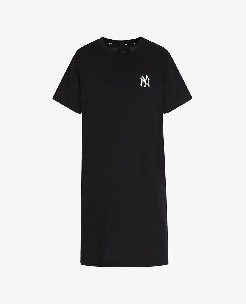 MLB - Đầm mini phom suông tay ngắn One Point Basic