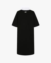 MLB - Đầm mini cổ bẻ ngắn tay Color Overfit