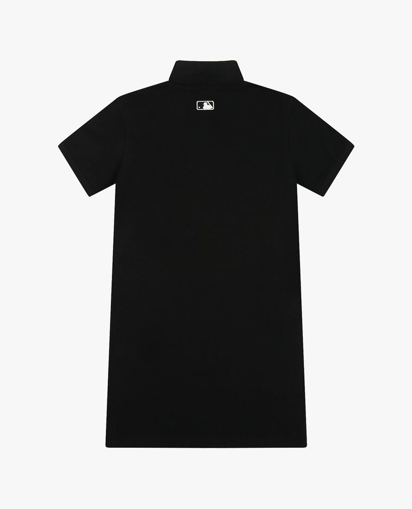 MLB - Đầm midi cổ bẻ tay ngắn Collar Slim Fit