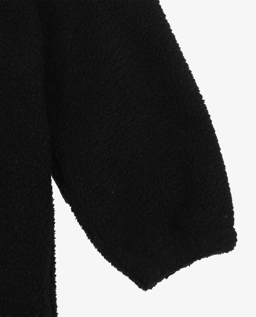 MLB - Đầm midi phối mũ phom suông tay dài Brushed Fleece Long Overfit