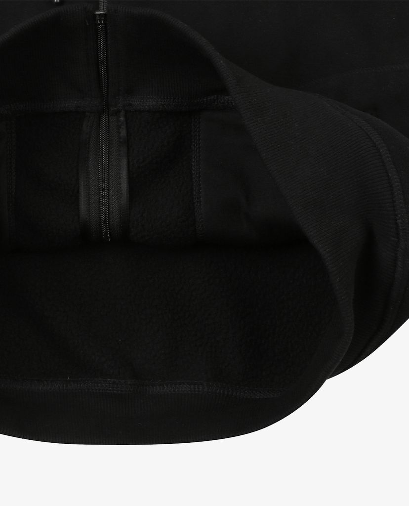 MLB - Áo hoodie tay dài phối zip Fleece Fleece Big Logo