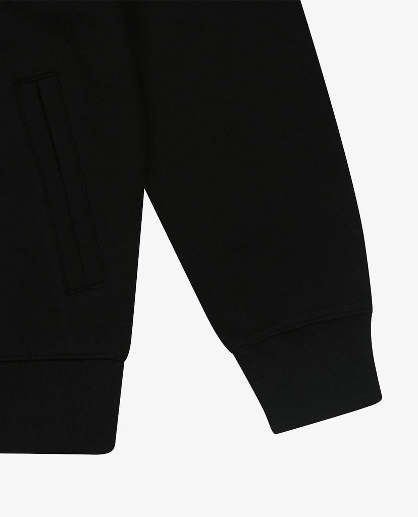 MLB - Áo hoodie tay dài phối zip Color Block Hybrid Training