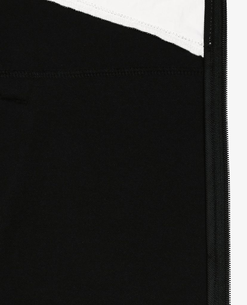 MLB - Áo hoodie tay dài phối zip Color Block Hybrid Training