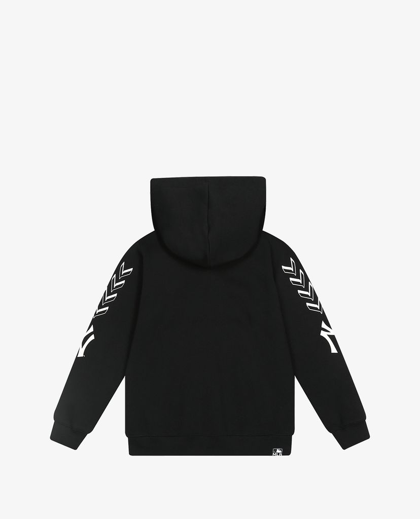 MLB - Áo hoodie tay dài phối zip Symbol Training