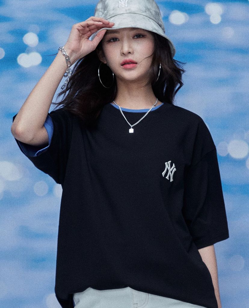 MLB - Áo thun tay ngắn cổ tròn Hot Summer Cloud