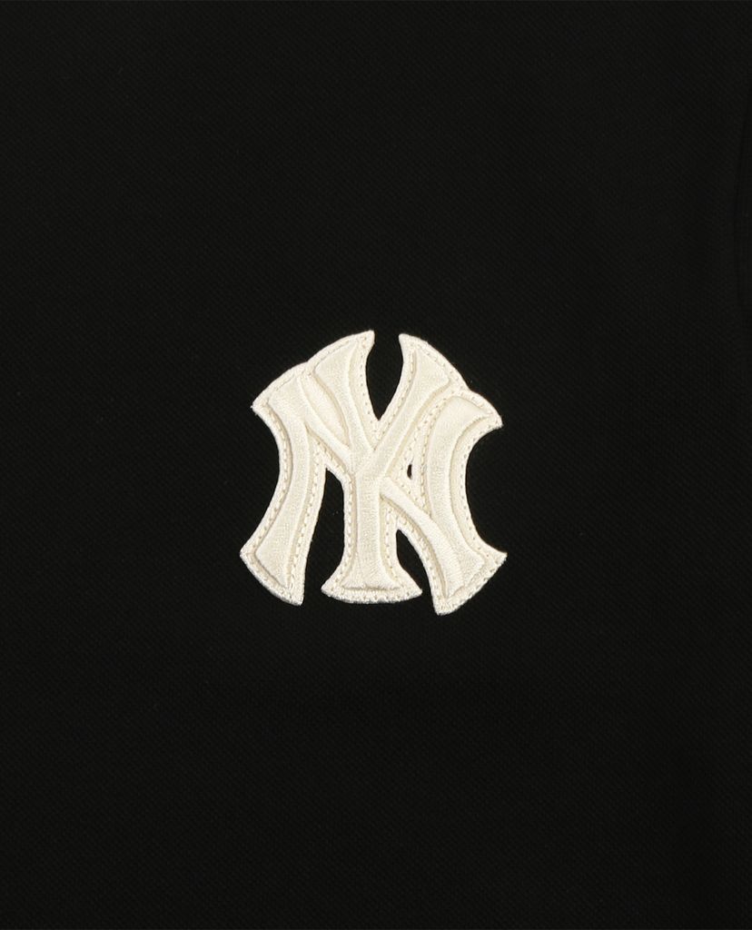 MLB - Áo polo ngắn tay Logo Basic Over Fit Pique