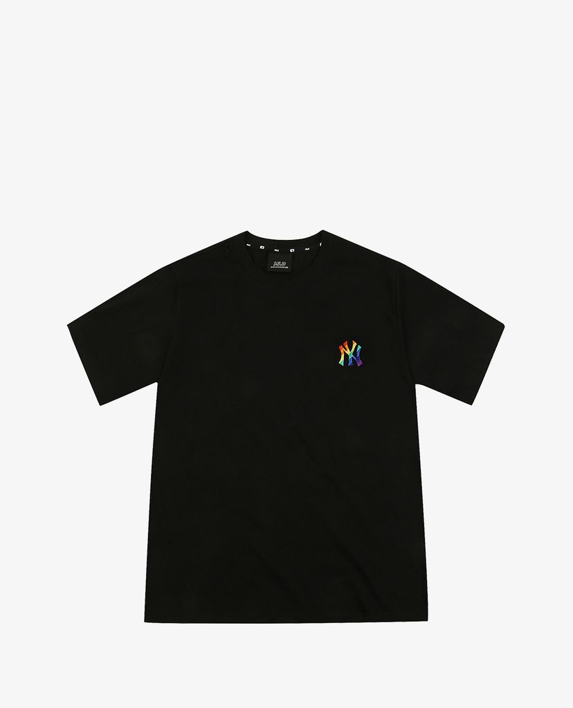 MLB - Áo thun cổ tròn ngắn tay Rainbow Basic