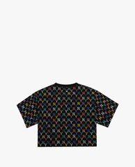 MLB - Áo croptop nữ tay ngắn Monogram Multi Crop
