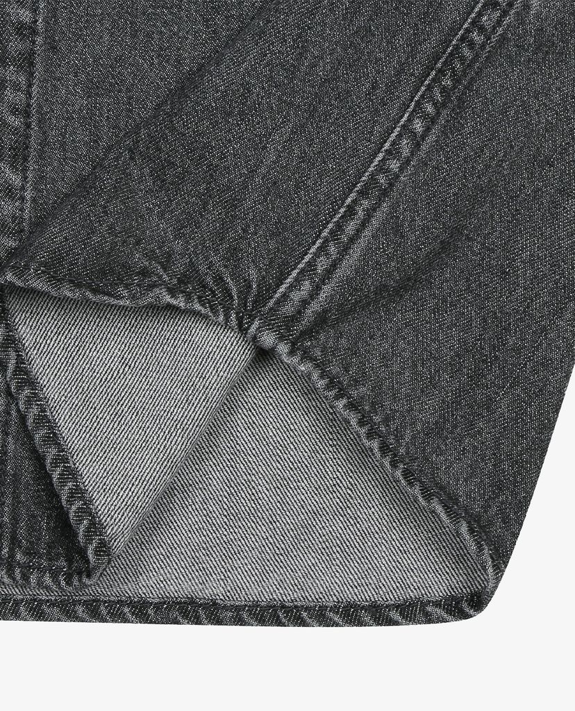 MLB - Áo sơ mi denim tay dài Big Logo