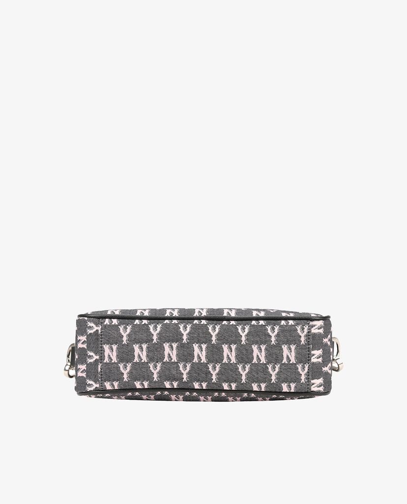 MLB - Túi đeo chéo chữ nhật Jacquard Monogram