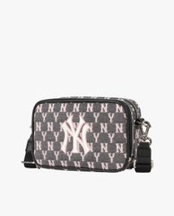 MLB - Túi đeo chéo chữ nhật Monogram Jacquard Mini