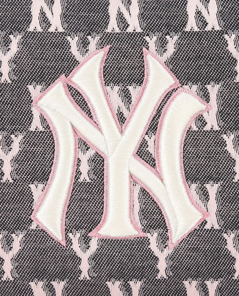 MLB - Túi đeo chéo chữ nhật Monogram Jacquard Mini