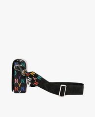 MLB - Túi đeo chéo chữ nhật Monogram Rainbow