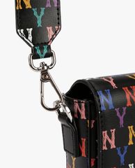 MLB - Túi đeo chéo chữ nhật Monogram Rainbow