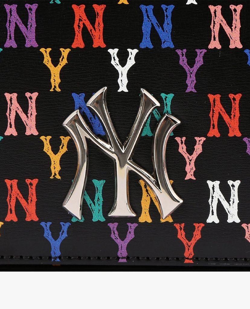 MLB - Túi đeo chéo chữ nhật Monogram Rainbow