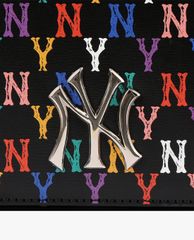 MLB - Túi đeo chéo chữ nhật Monogram Rainbow