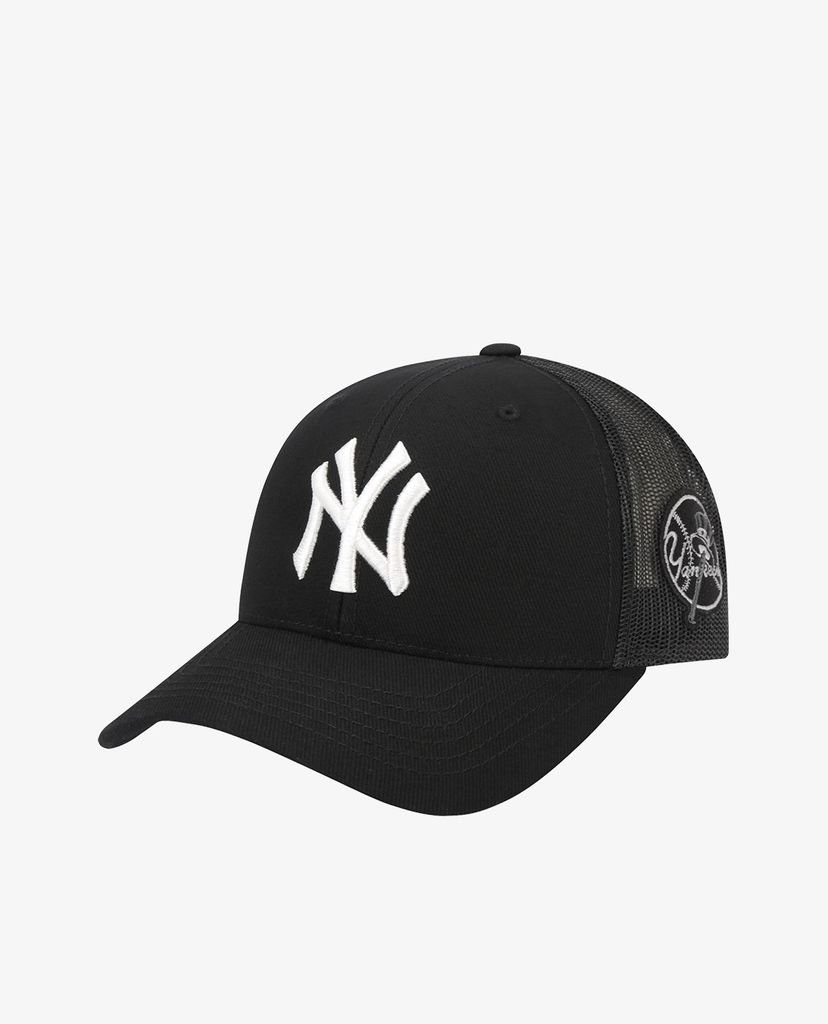 MLB - Nón bóng chày phối lưới Circle Stamp