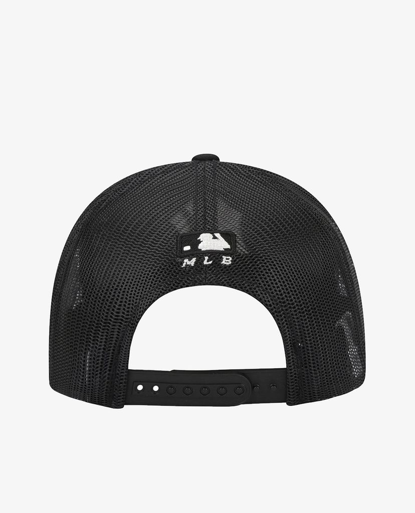 MLB - Nón bóng chày phối lưới Circle Stamp