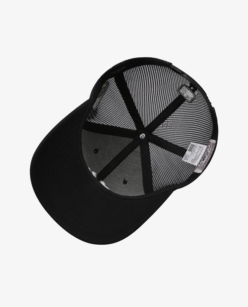 MLB - Nón bóng chày phối lưới Circle Stamp