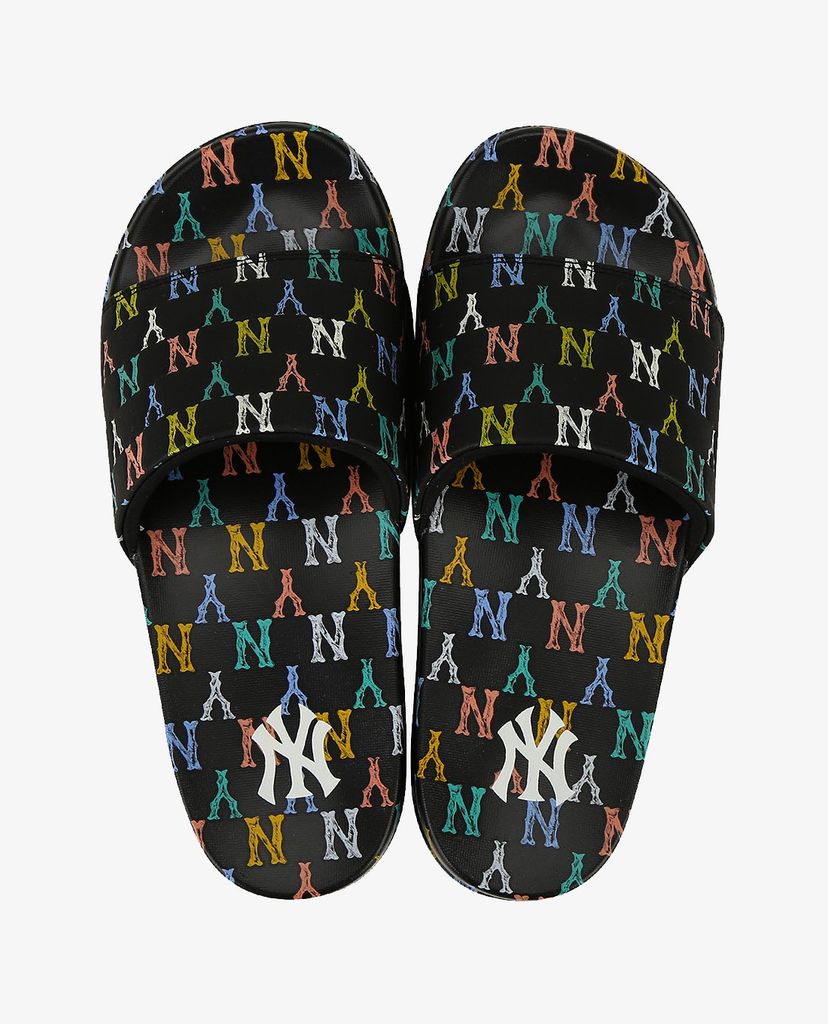 MLB - Dép quai ngang Multi Color Monogram