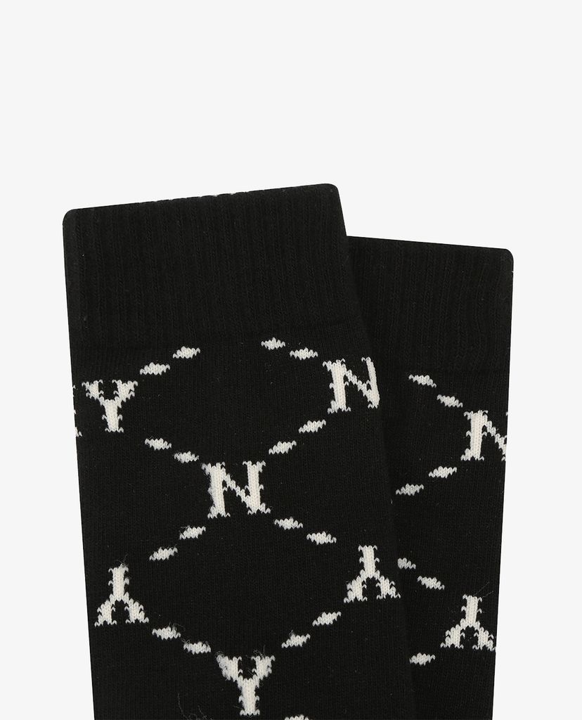 MLB - Vớ unisex cổ cao Monogram