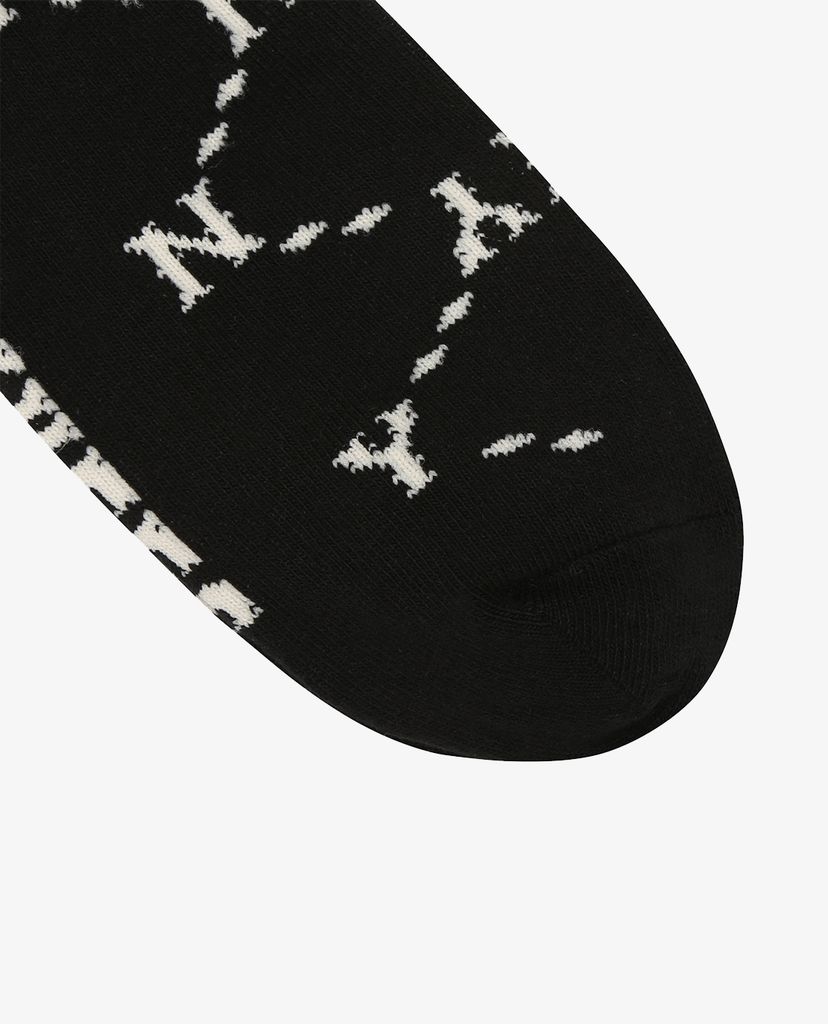 MLB - Vớ unisex cổ cao Monogram