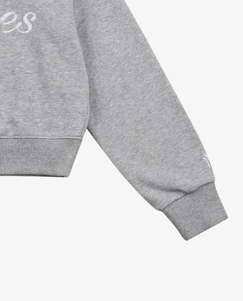 MLB - Áo hoodie nữ phom croptop Classic Logo