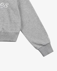 MLB - Áo hoodie nữ phom croptop Classic Logo