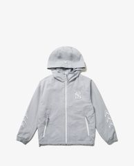 MLB - Áo hoodie phối zip Simbol Sleeve Logo