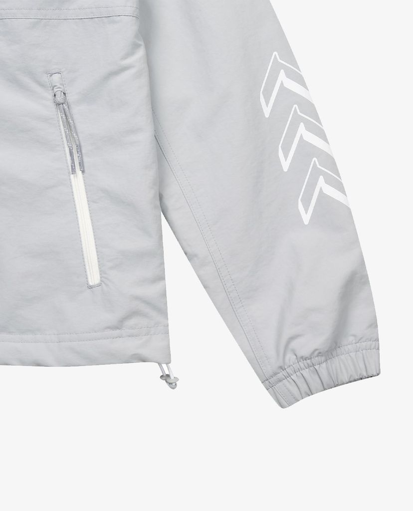 MLB - Áo hoodie phối zip Simbol Sleeve Logo