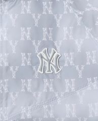 MLB - Áo khoác kiểu tay dài phối mũ trùm Monogram Crop Windbreak