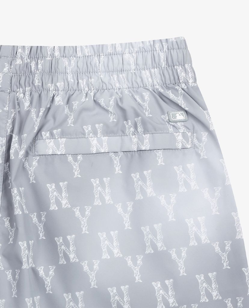 MLB - Quần short nữ lưng thun Monogram Poly
