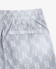 MLB - Quần short nữ lưng thun Monogram Poly