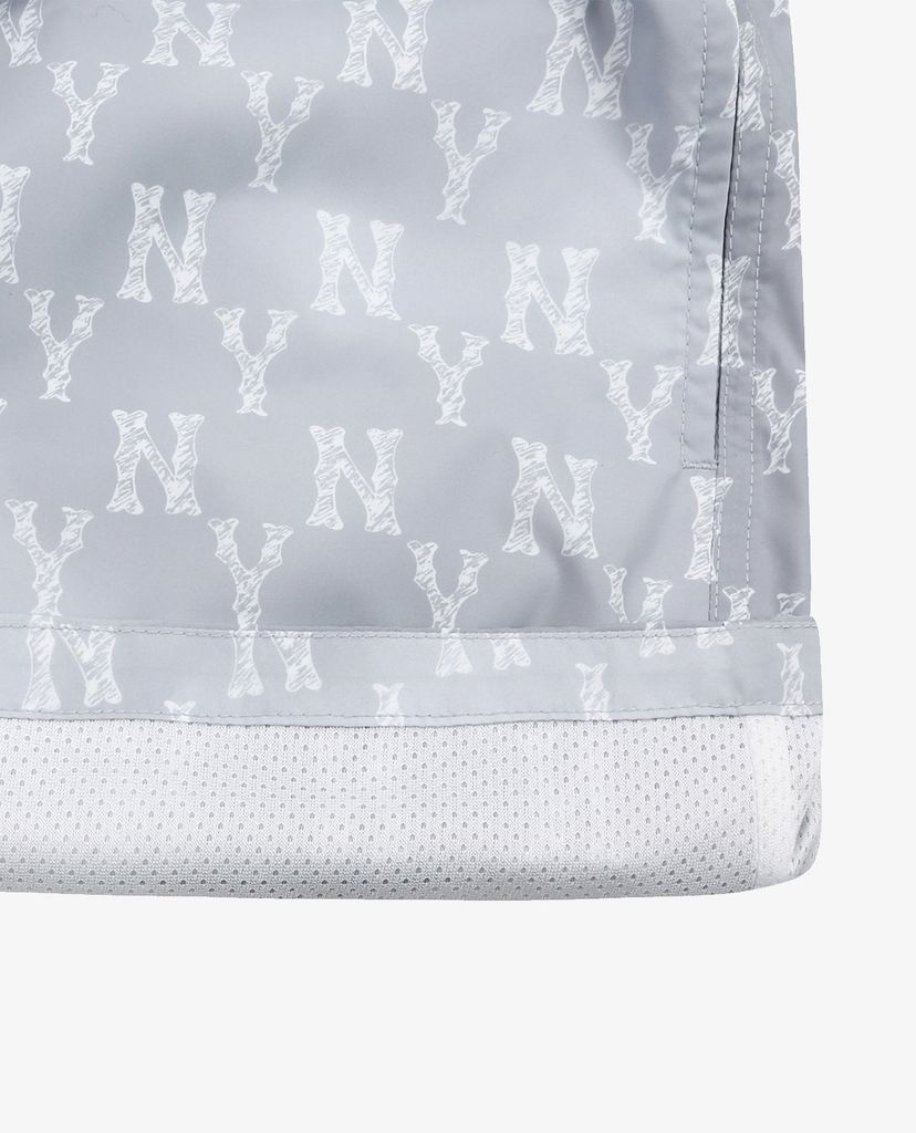 MLB - Quần short nữ lưng thun Monogram Poly