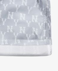 MLB - Quần short nữ lưng thun Monogram Poly