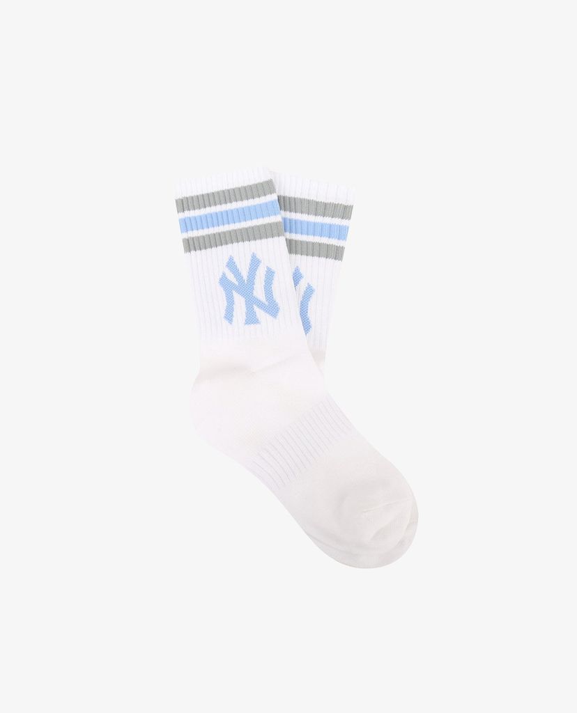 MLB - Vớ cổ cao thời trang Striped Big Logo