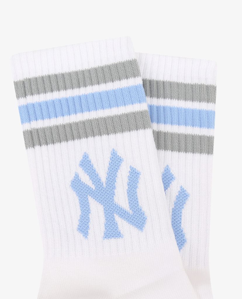 MLB - Vớ cổ cao thời trang Striped Big Logo