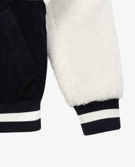 MLB - Áo khoác bomber Wool Fleece Sleeve